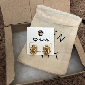 Madewell Double Link Hoop Earrings